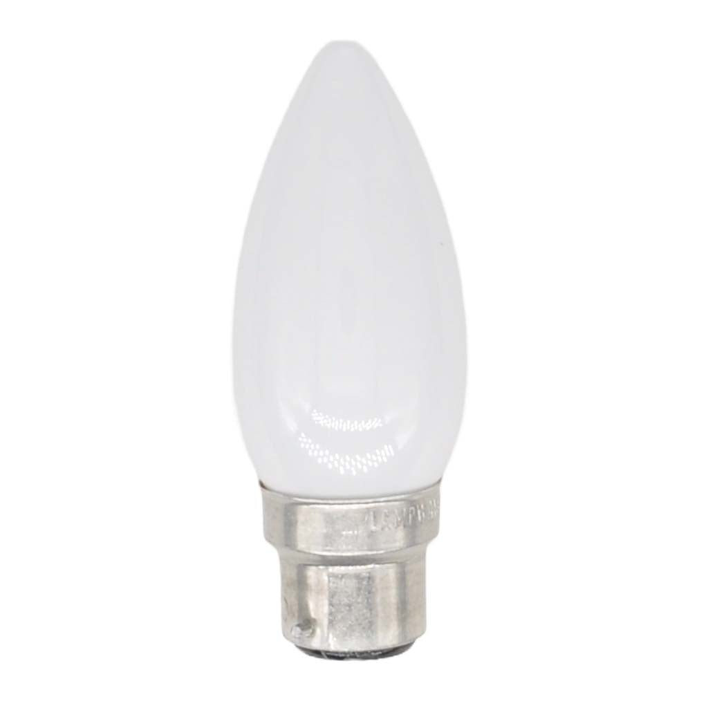 Mirabella Candle Incandescent Light Bulb B22 240V 40W Pearl 2Pcs