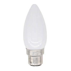 Mirabella Candle Incandescent Light Bulb B22 240V 40W Pearl 2Pcs