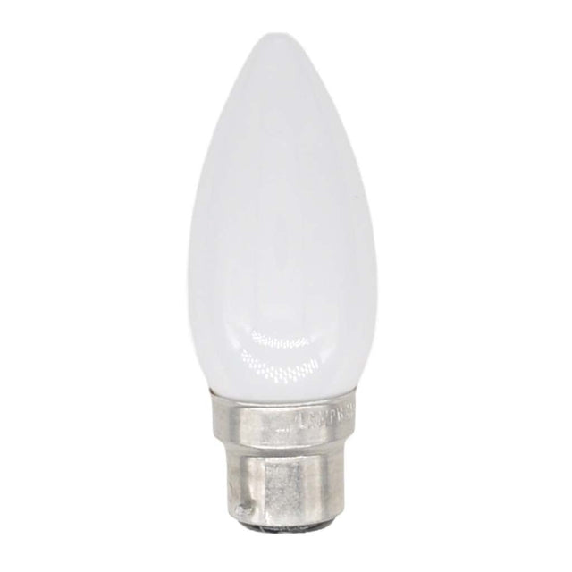 Mirabella Candle Incandescent Light Bulb B22 240V 40W Pearl 2Pcs