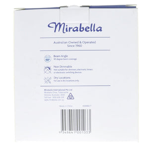 Mirabella PAR38 Reflect LED Light Bulb E27 240V 15W W/W