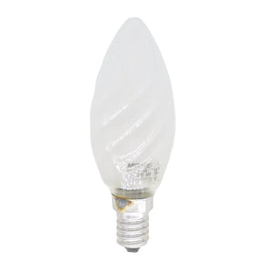 Mirabella Twist Candle Incandescent Light Bulb E14 240V 25W Pearl
