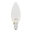 Mirabella Twist Candle Incandescent Light Bulb E14 240V 60W Pearl