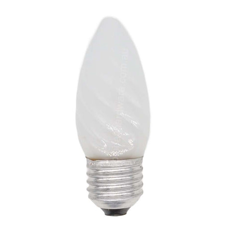 Mirabella Twist Candle Incandescent Light Bulb E27 240V 40W Frosted