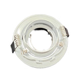 MR16 Downlight Fitting Gimble Frame 90mm Cut White