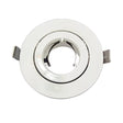 MR16 Downlight Fitting Gimble Frame 90mm Cut White