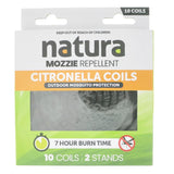 natura Citronella Mosquito Coils 7HR 10Pcs HOM - 749