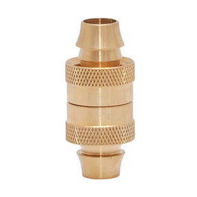 neta Solid Brass Screw - On Hose Joiner Fits 12mm Hose MH/RBS000A34