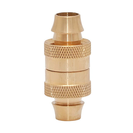 neta Solid Brass Screw - On Hose Joiner Fits 12mm Hose MH/RBS000A34