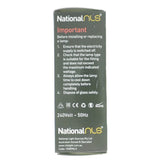 nls Candle Halogen Light Bulb B15 240V 28W Clear 10289NLS