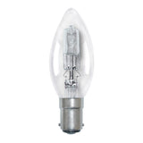 nls Candle Halogen Light Bulb B15 240V 28W Clear 10289NLS