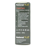 nls Candle Halogen Light Bulb E27 240V 28W Clear 10275NLS