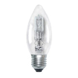 nls Candle Halogen Light Bulb E27 240V 28W Clear 10275NLS