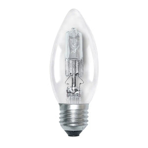 nls Candle Halogen Light Bulb E27 240V 28W Clear 10275NLS