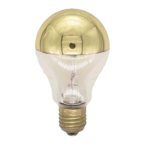 Orion GLS Crown Gold Top Incandescent Light Bulb E27 240V 100W Clear