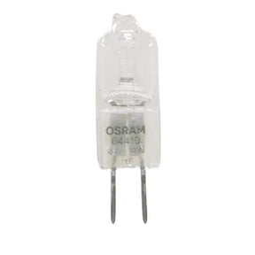 OSRAM Bi - Pin Halogen Light Bulb G4 6V 10W Clear 64410