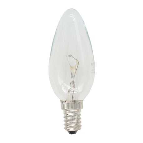 OSRAM Candle Incandescent Light Bulb E14 240V 40W Clear ZS230 - 40B