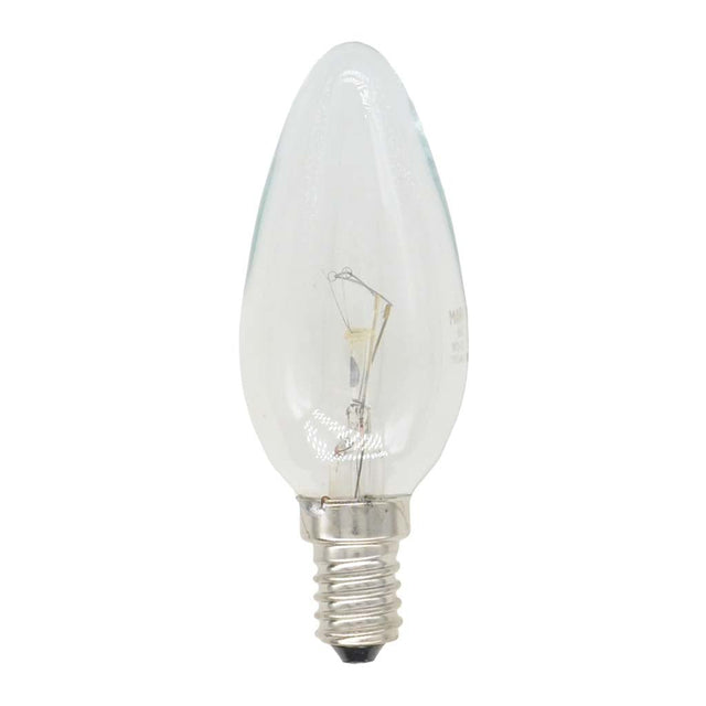 OSRAM Candle Incandescent Light Bulb E14 240V 40W Clear ZS230 - 40B