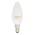 Osram Candle LED Light Bulb E14 240V 4W Pearl W/W