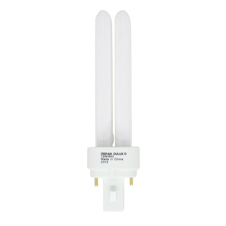 OSRAM Dulux D Compact Fluorescent Light Bulb G24d - 1 13W/840