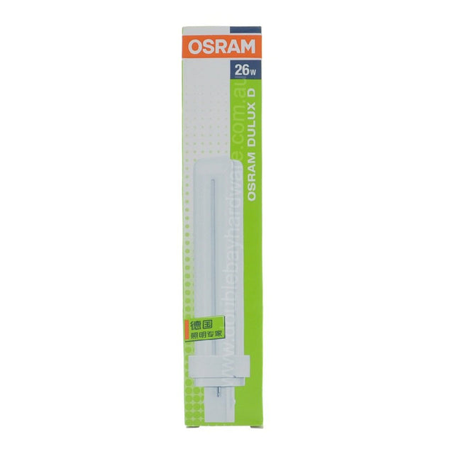 OSRAM DULUX D Compact Fluorescent Light Bulb G24d - 3 26W/840