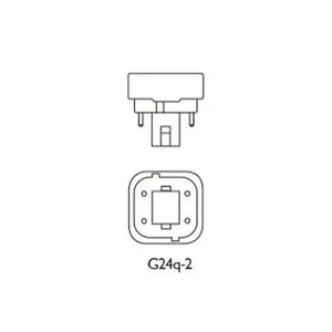 OSRAM DULUX D/E Compact Fluorescent Light Bulb G24q - 2 18W/840