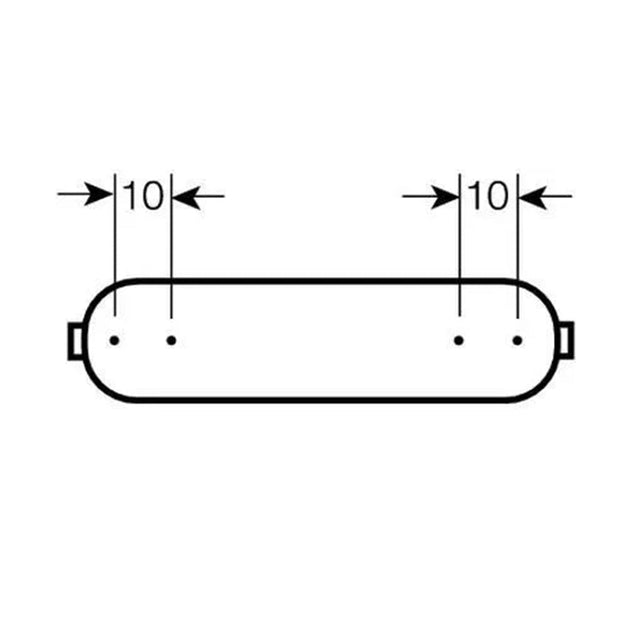 OSRAM DULUX F Compact Fluorescent Light Bulb 2G10 18W/840
