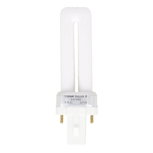 OSRAM DULUX S Compact Fluorescent Light Bulb G23 5W/865