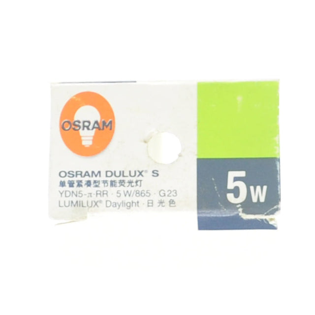 OSRAM DULUX S Compact Fluorescent Light Bulb G23 5W/865