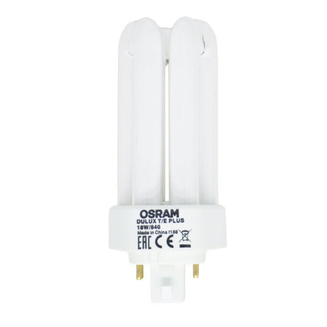 Osram Dulux T/E Plus Compact Fluorescent Light Bulb GX24q - 2 18W/840