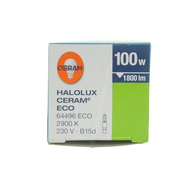 OSRAM HALOLUX CREAM ECO Light Bulb B15d 230V 100W W/W 64496