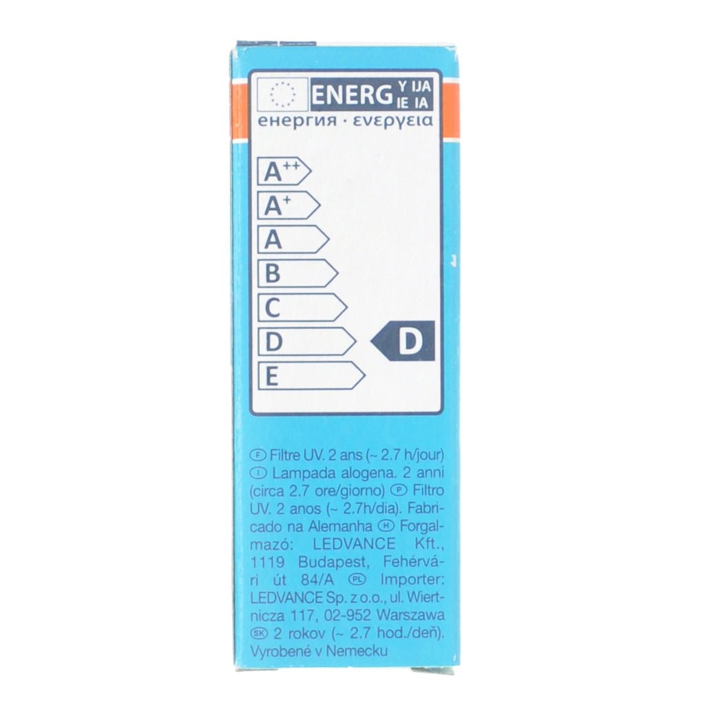 Osram Halopin Pro Bi - Pin Halogen Light Bulb G9 240V 20W Clear 66720