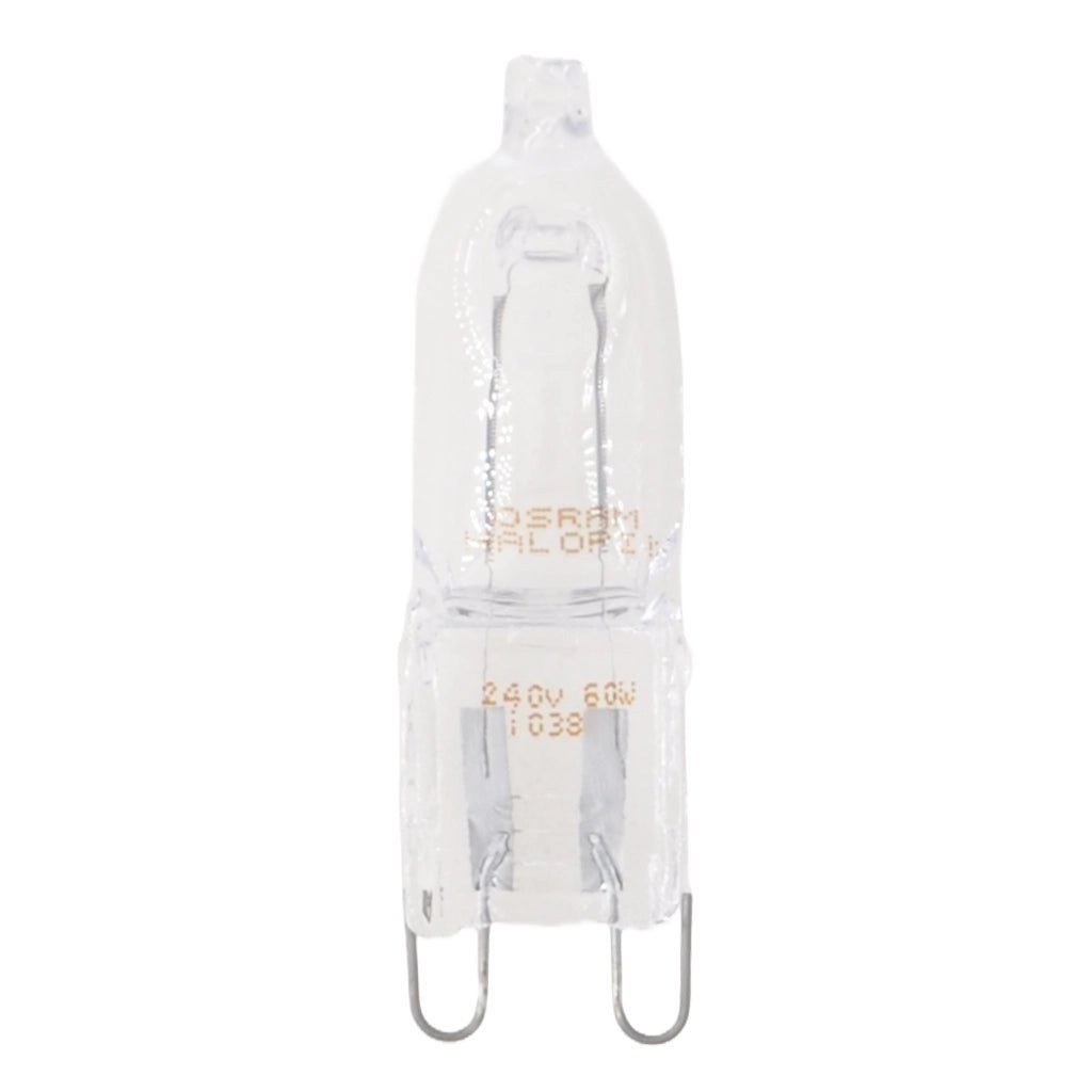 Osram Halopin Pro Bi - Pin Halogen Light Bulb G9 240V 60W Clear 66760