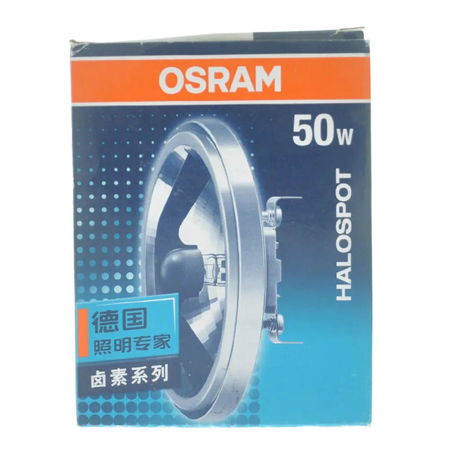 OSRAM HALOSPOT 111 Halogen Light Bulb AR111 G53 12V 50W 24° 41635FL