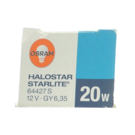 Osram Halostar Starlite Bi - Pin Halogen Light Bulb GY6.35 12V 20W 64427S