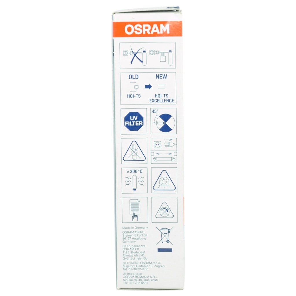 OSRAM POWERSTAR HQI - TS Excellence Light Bulb RX7s - 24 150W/D 135mm