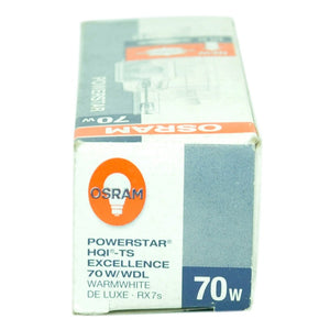 OSRAM POWERSTAR HQI - TS Excellence Light Bulb RX7s 70W/WDL 117mm