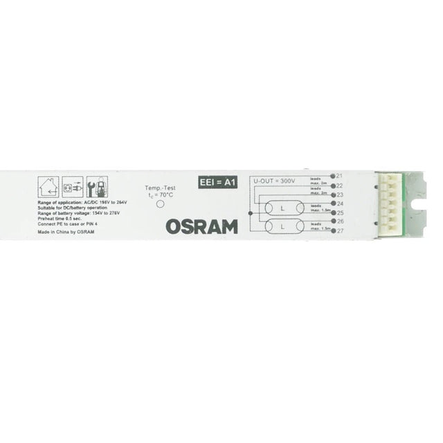 Osram Quicktronic De Luxe HF Dimmable Ballast 2X36W