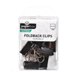 paperbox Foldback Binder Clips 25mm 10pcs ST - 331