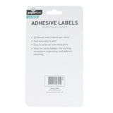 paperbox White Paper Labels 60Pcs ST - 079
