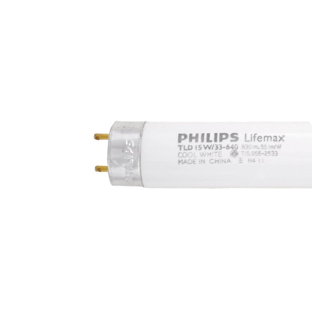 Philips Lifemax T8 Fluorescent Tube 15W/840 450mm TL - D 15W/33 - 640