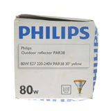 Philips PAR38 Reflector Light Bulb E27 240V 80W Yellow