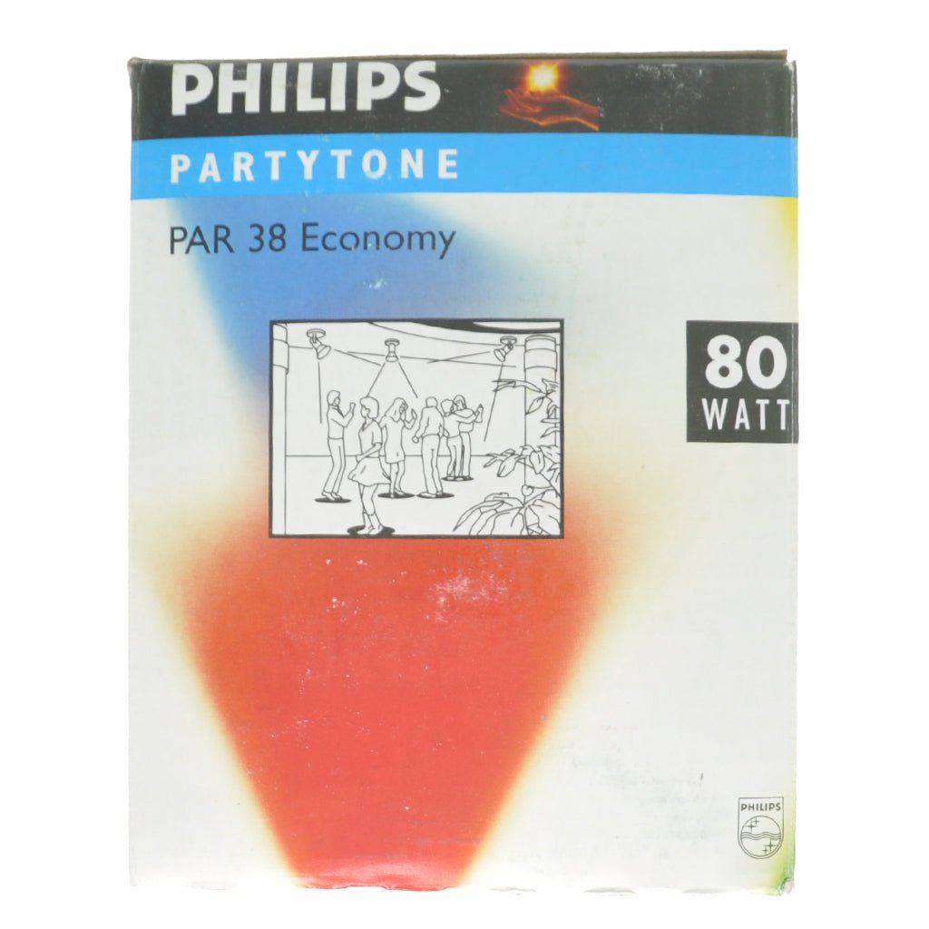 Philips PAR38 Reflector Light Bulb E27 240V 80W Yellow