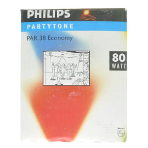 Philips PAR38 Reflector Light Bulb E27 240V 80W Yellow