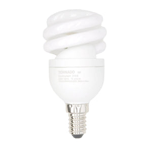 PHILIPS Tornado Spiral Energy Saving Light Bulb E14 240V 8W C/DL