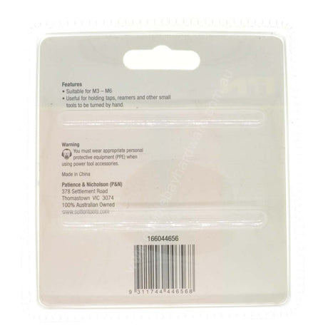 P&N 1/4" T Bar Tap Wrench M3 - M6 166044656