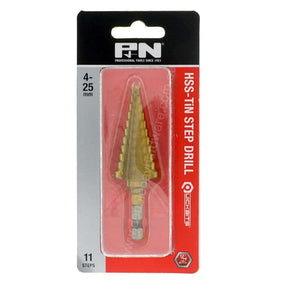 P&N HSS - Tin Step Drill 4 - 25mm 149040250