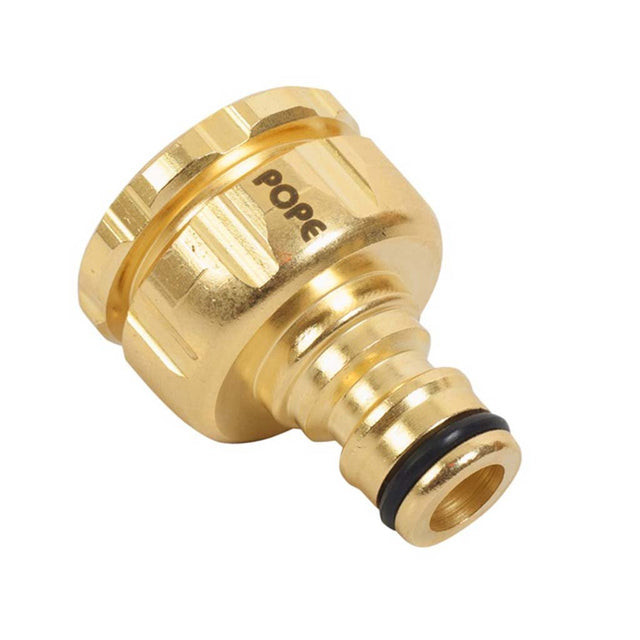 Pope 12mm Deluxe Brass Universal Tap Adaptor 1011811