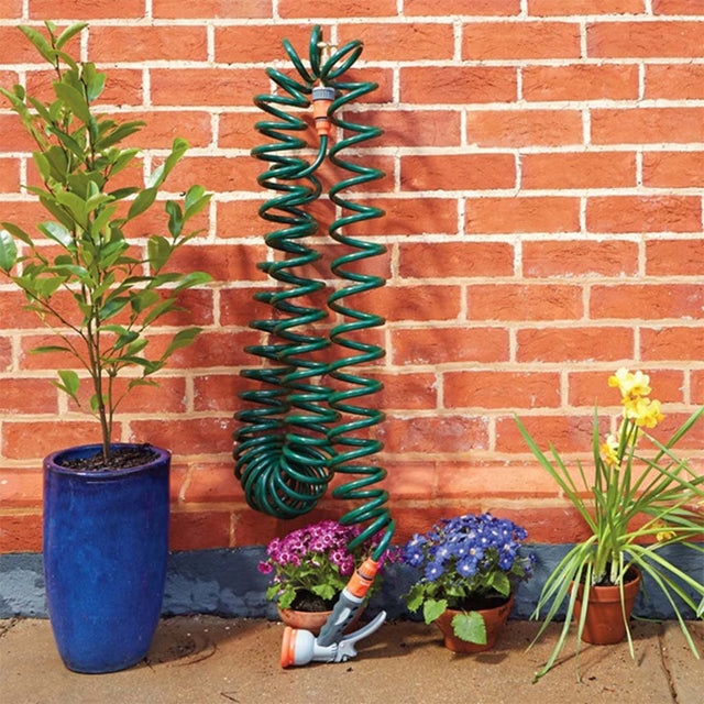 Pope 7.5m Spiral Hose with Hand Gun 1011560