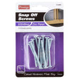 Prestige Snap Off Screws Zinc Plated 5/32X50mm 12Pcs O959424
