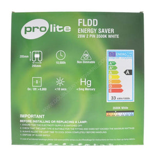 prolite 2D Butterfly Fluorescent Tube GR8 28W 835 2Pins 2D28 - 2P - 835